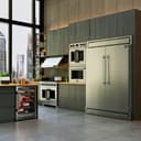Capriasca 36-Inch Freestanding French Door Gas Range, 6 Burners, Convection Oven, Energy Efficient view 3