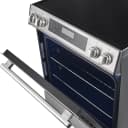 Donatello Espresso 30-Inch Slide-In Stainless Steel Induction Range, Convection Oven, 5 Cooking Zones, Touch Control Panel view 5