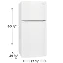 14 Cu. Ft. Top Freezer Refrigerator view 2