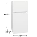 18 Cu. Ft. Garage Ready Top Freezer Refrigerator view 2