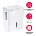 22 Pint Dehumidifier with Wi-Fi (Energy Star) view 7