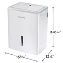 50 Pint Dehumidifier with Wi-Fi (Energy Star) view 12