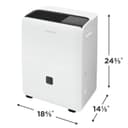 60 Pint Built-In Pump Dehumidifier view 2