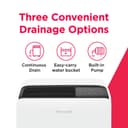 60 Pint Built-In Pump Dehumidifier view 8