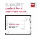 14K BTU Portable AC view 15