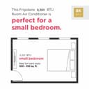 8,000 BTU Through the Wall Room Air Conditioner view 3