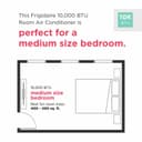 10,000 BTU Through the Wall Room Air Conditioner view 3