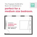 10,000 BTU Window Room Air Conditioner view 5