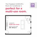 12,000 BTU Window Room Air Conditioner view 5