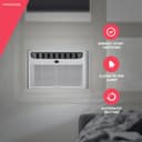 18,000 BTU Window Room Air Conditioner with Supplemental Heat view 7
