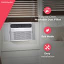 12,000 BTU Window Room Air Conditioner with Supplemental Heat view 3