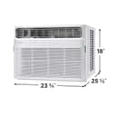 18,800 BTU Window Room Air Conditioner with Supplemental Heat view 2