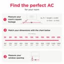 14K BTU Window AC view 3
