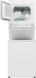 Electric Long Vent Stacked Laundry Center - 3.9 Cu. Ft Washer and 5.5 Cu. Ft. Dryer view 5