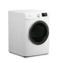8 cu. ft. Large Capacity Stackable Vented Electric Front Load Dryer in White, 240V view 2