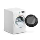 8 cu. ft. Large Capacity Stackable Vented Electric Front Load Dryer in White, 240V view 6