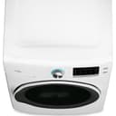 8 cu. ft. Large Capacity Stackable Vented Electric Front Load Dryer in White, 240V view 9