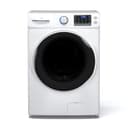 4.5 cu. ft. Large Capacity Stackable Front Load Washing Machine in White. view 1