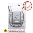 4.5 cu. ft. Large Capacity Stackable Front Load Washing Machine in White. view 8
