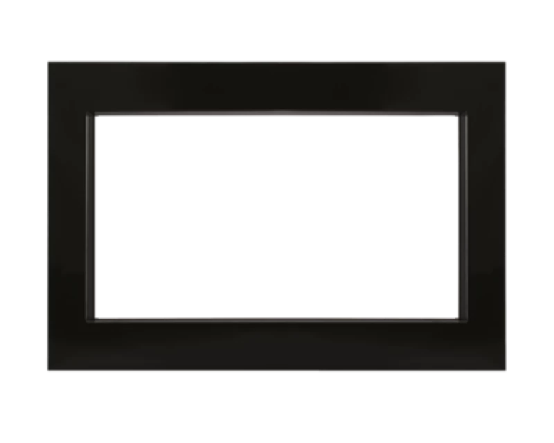 27" Black Microwave Trim Kit
