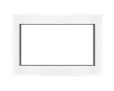 27" White Microwave Trim Kit view 1