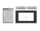 30" Black Stainless Steel Microwave Trim Kit view 4