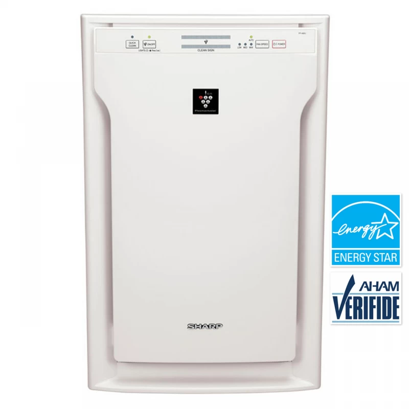 Plasmacluster Ion Air Purifier With True Hepa For Large Rooms