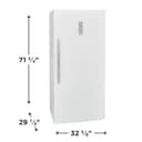 20 Cu. Ft. Garage Ready Single-Door Refrigerator view 7