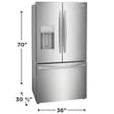 23 Cu. Ft. Counter-Depth French Door Refrigerator view 4
