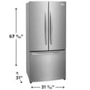18 Cu. Ft. Counter-Depth French Door Refrigerator view 8
