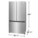 20 Cu. Ft. Counter-Depth French Door Refrigerator view 2