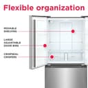 20 Cu. Ft. Counter-Depth French Door Refrigerator view 6