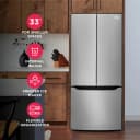 20 Cu. Ft. Counter-Depth French Door Refrigerator view 7