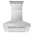 Orvieto 36-Inch Wall Mount Range Hood, LED Lighting, Heavy Duty, Stainless Steel view 1