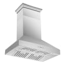Orvieto 36-Inch Wall Mount Range Hood, LED Lighting, Heavy Duty, Stainless Steel view 2
