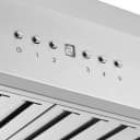 Orvieto 36-Inch Wall Mount Range Hood, LED Lighting, Heavy Duty, Stainless Steel view 5