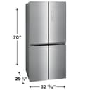 17 Cu. Ft. Counter-Depth 4-Door Refrigerator view 9