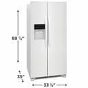 22.3 Cu. Ft. 33" Standard Depth Side by Side Refrigerator view 11