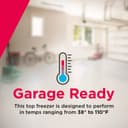 16 Cu. Ft. Garage Ready Top Freezer Refrigerator view 3