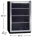 138 12 oz. Can Capacity Beverage Center view 3