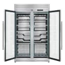 Abruzzo 48-Inch Dual Zone Wine Cellar, 102 Bottles, 24 cu. ft., Clear Acrylic Holders & Stainless Trim Shelves view 2