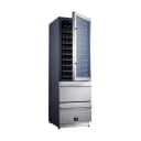 Azienda 24-Inch Dual Temperature Zone Wine Cooler, Up to 108 Bottles, Two Refrigerated Drawers, Adjustable Temperature Zones, Energy Efficient view 2
