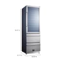 Azienda 24-Inch Dual Temperature Zone Wine Cooler, Up to 108 Bottles, Two Refrigerated Drawers, Adjustable Temperature Zones, Energy Efficient view 3