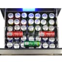 Azienda 24-Inch Dual Temperature Zone Wine Cooler, Up to 108 Bottles, Two Refrigerated Drawers, Adjustable Temperature Zones, Energy Efficient view 5
