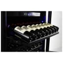 Capraia 30-Inch Dual Temperature Zone Wine Cooler, Up to 144 Bottles, Two Refrigerated Drawers, Adjustable Temperature Zones view 6