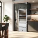 Celano 30-Inch Dual Zone Wine Cooler and Beverage Cooler, 21.3 cu.ft, Stainless Steel view 13