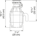 3/4 HP Food Waste Disposer view 2