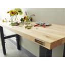 6' Adjustable Height Hardwood Workbench view 6