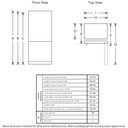 20.9 Cu. Ft. Bottom-Freezer Refrigerator view 7