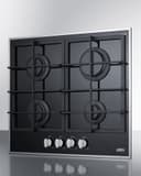 24" Wide 4-Burner Gas Cooktop view 4